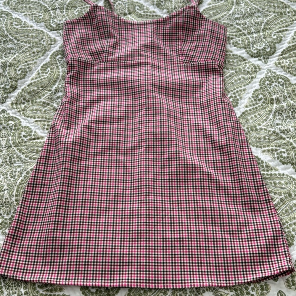 (SOLD)BRANDY 🤍 MELVILLE Checkered Colleen Dress - Picture 9 of 10